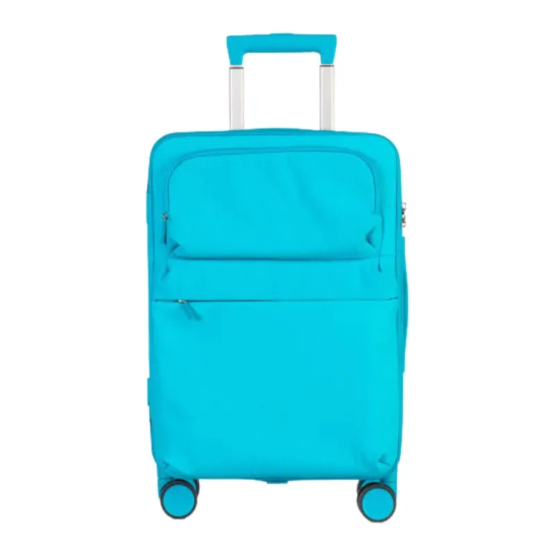 sac voyage polochon pc toupie roues poche avant mot passe rouge bleu violet noir