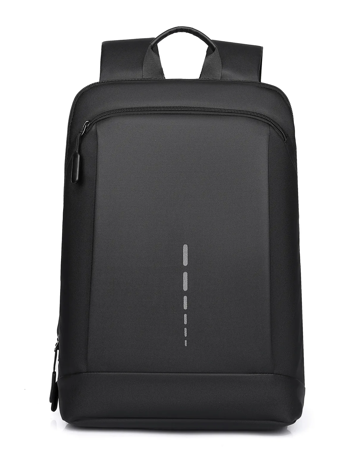 sac dos polyester imperméable gris noir beige cadre interne grande capacité bandoulière arquée informatique décontracté