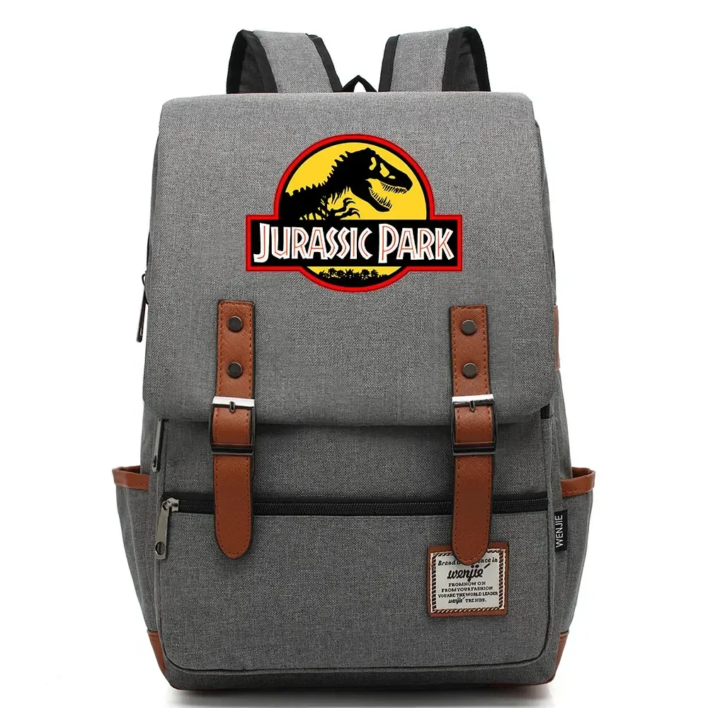 b3303 sac à dos tendance dinosaure jurassic park world avec boucle pour enfants, adolescents, étudiants, femmes et hommes