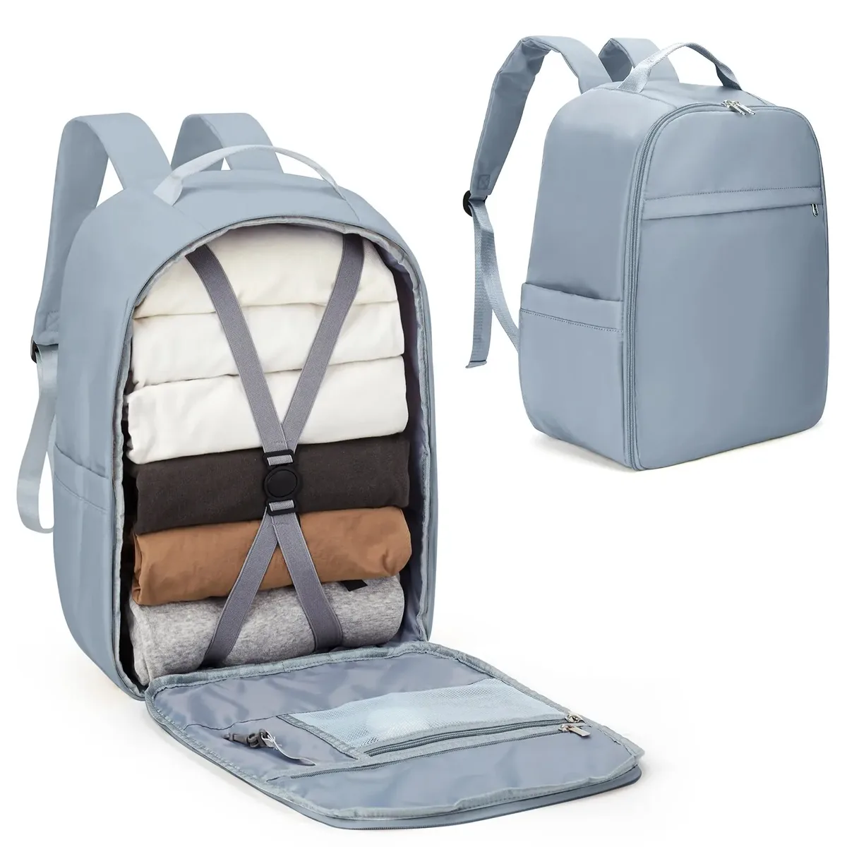 vekros-sac à dos de bagage à main pour ryanair, bagage de cabine, easyjet, observateur, avion, transport, voyage, 40x20x25, 45x36x20