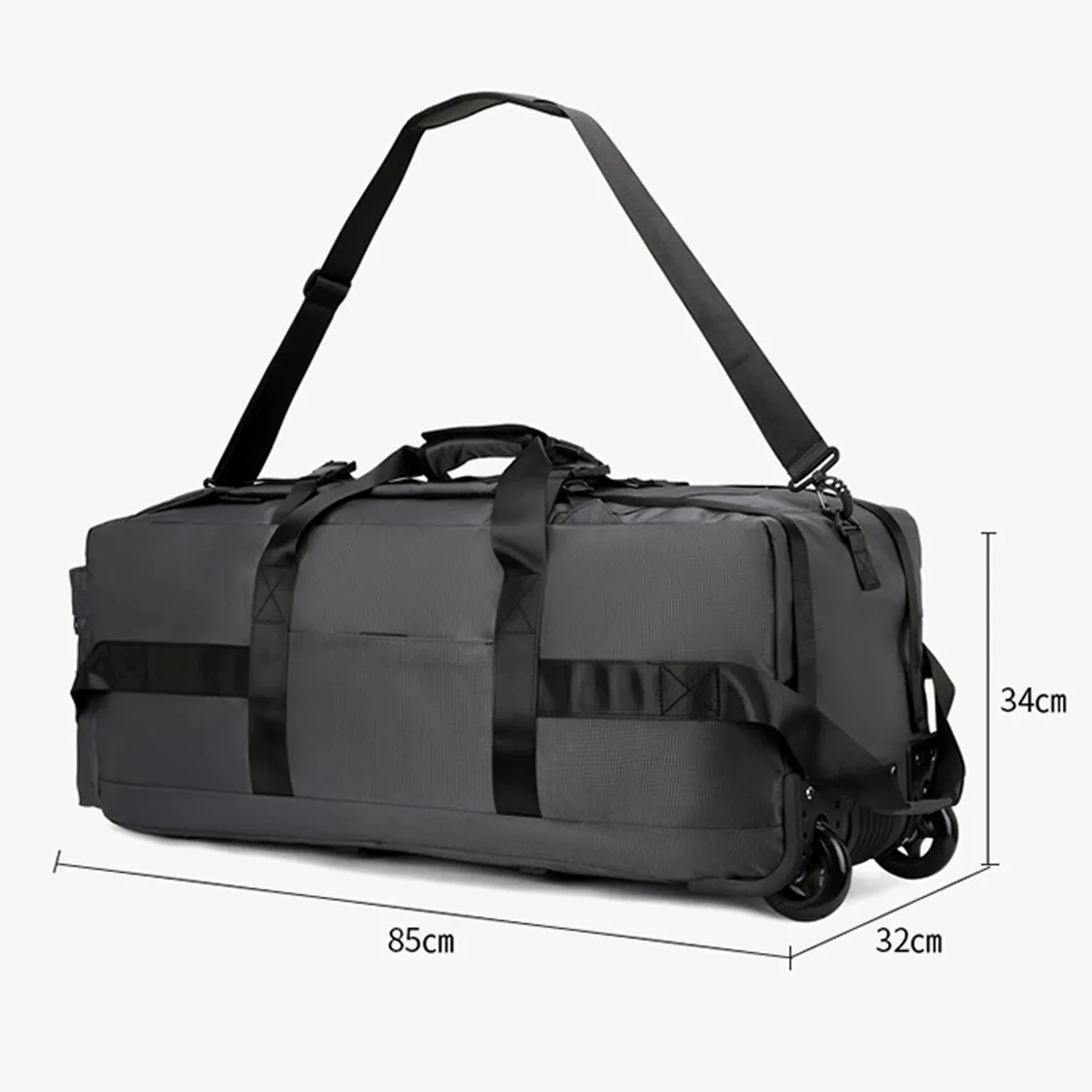 sac de voyage à roulettes domtom, sac à vêtements