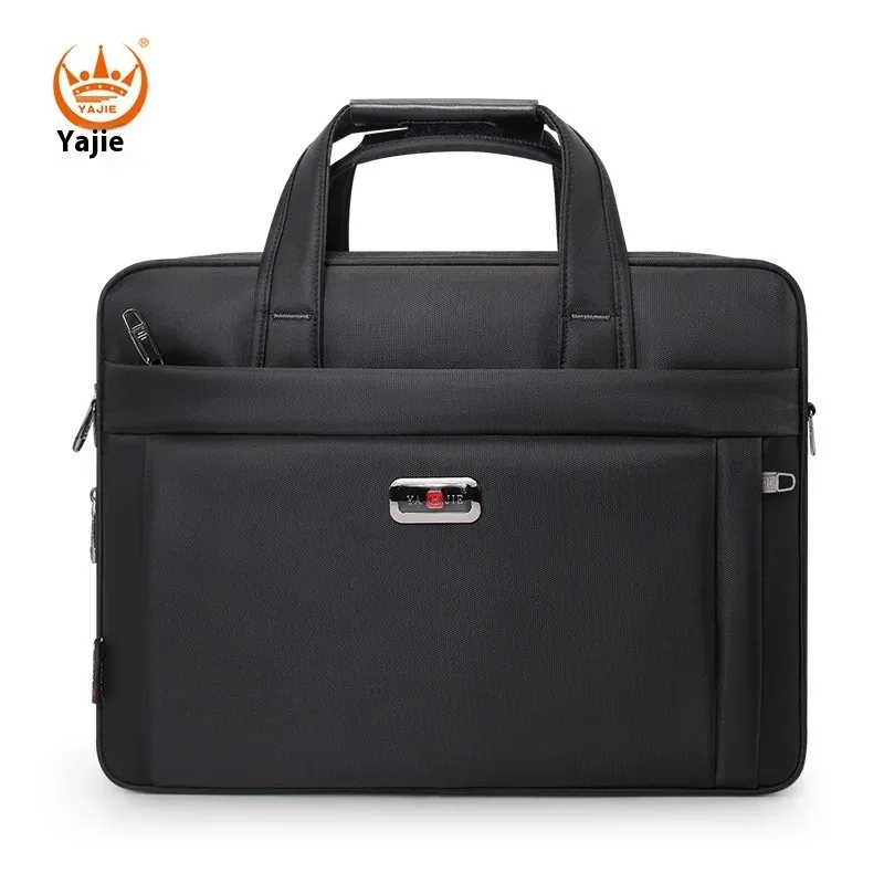 Large Capacity Briefcase Bags Men Business Bag 17 15.6 14 inch Laptop Bag Shoulder Bags Canvas Handbags Messenger Work Tote Bags