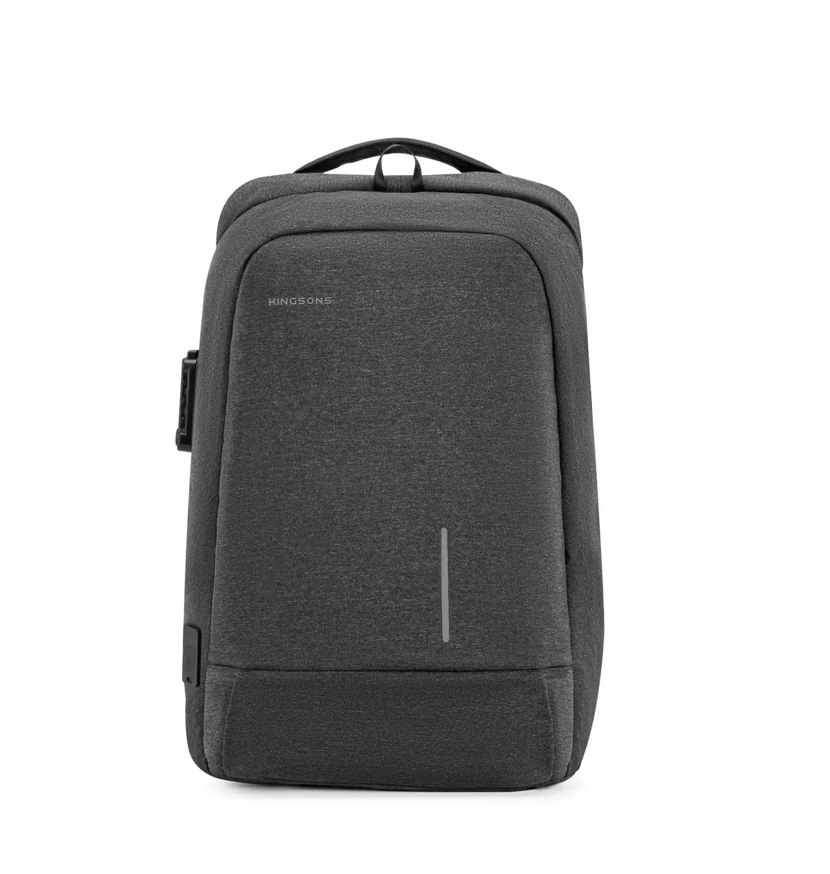 kingsons-sac à dos antivol étanche avec port de chargement usb, sac à dos pour ordinateur portable, ouverture à 13.3 °, hommes et femmes, peintures, 15.6 pouces, 17.3 pouces, 180 pouces