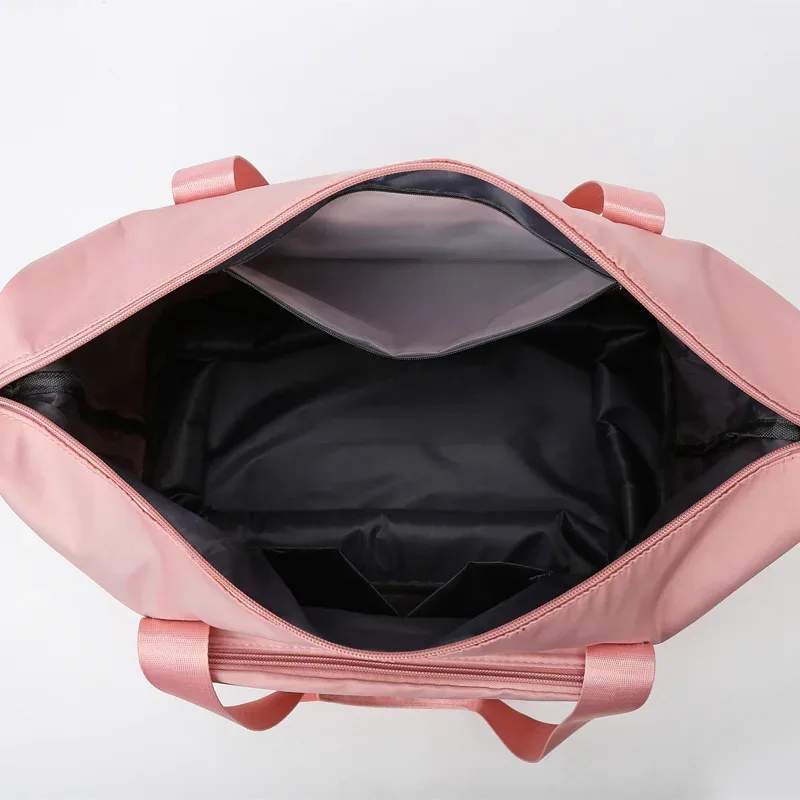 nouveau sac de voyage grande capacité pour courts séjours, avec séparation sec/humide, sac de sport et de natation, bagage pliable à main en tissu oxford résistant à l'eau