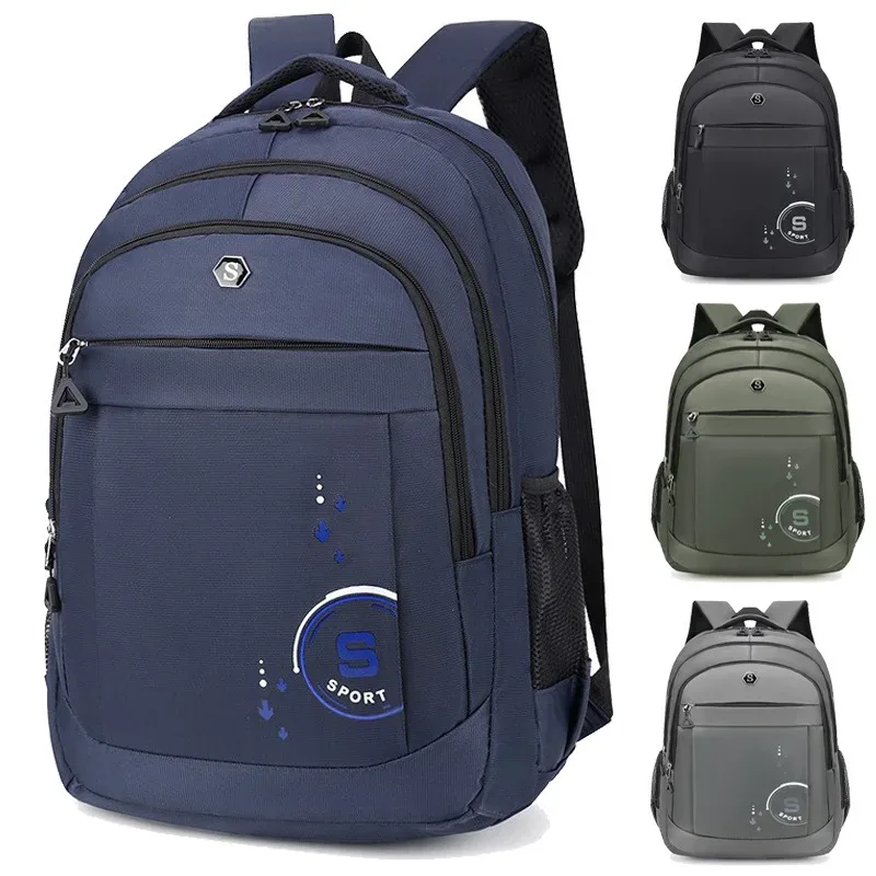 nouveau sac à dos à la mode pour les étudiants sac à dos de voyage, sac pour ordinateur portable d'affaires unisexe de style coréen épaissir des sacs à bandoulière duoble
