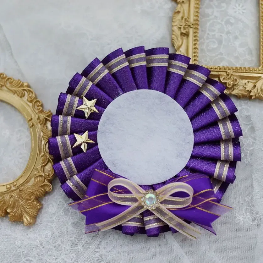 porte-badge mignon. décorations pour sacs ita. accessoires pour sacs à dos. artisanat de cosplay d'anime lolita. badge rosette