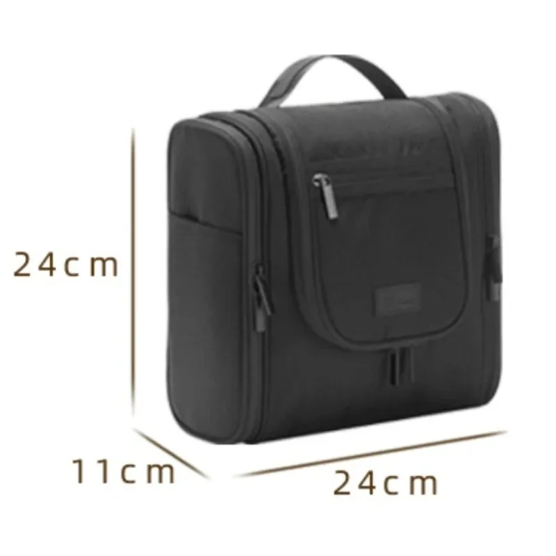 grande trousse de toilette suspendue multi-poches avec crochet, organiseur de maquillage élégant pour femmes et hommes, trousse de toilette de voyage, cadeau de noël