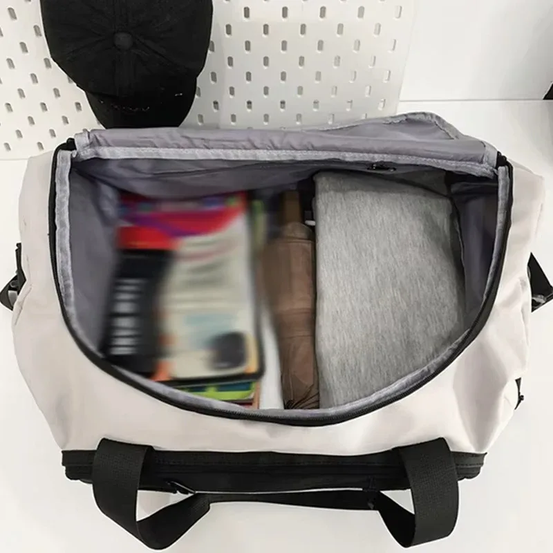 sac de voyage multifonctionnel grande capacité pour le sport et le yoga avec compartiment à chaussures indépendant, sac à bagages