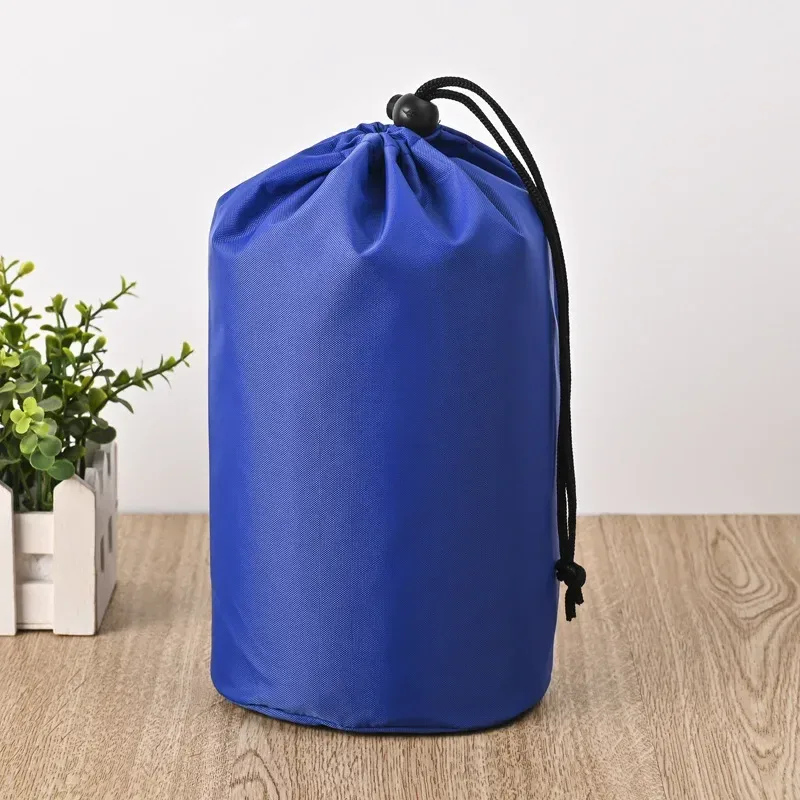 sac de rangement en tissu oxford à cordon pratique, en nylon, étanche à la poussière et au soleil, sac d'emballage, sac de rangement portable universel