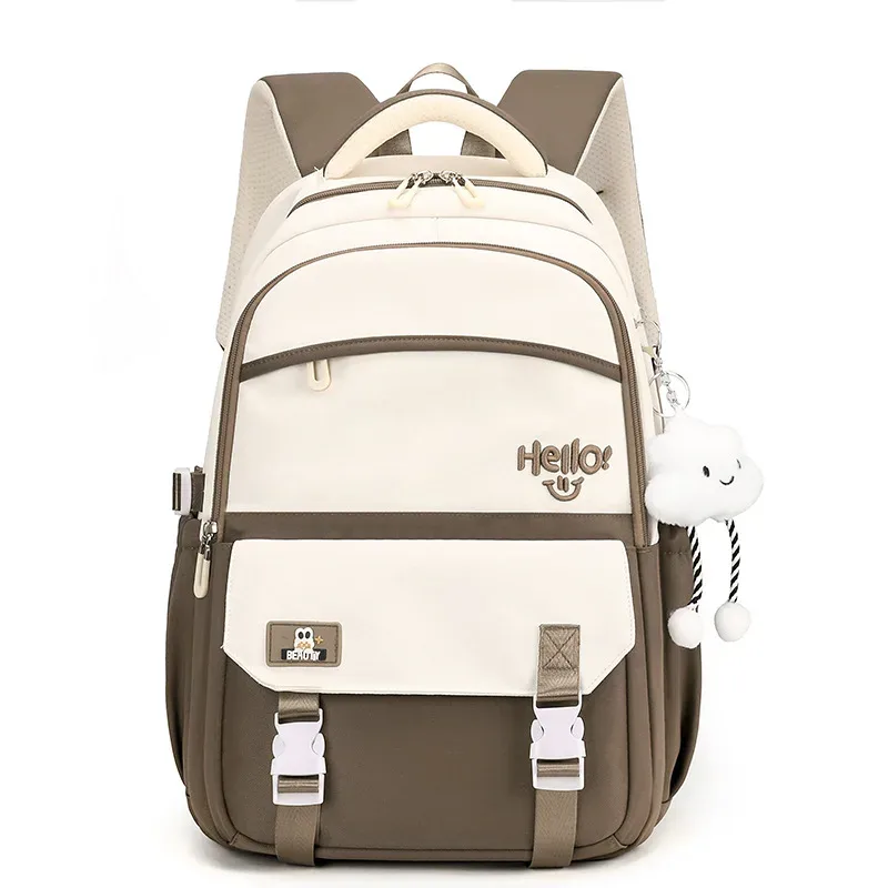 sac à dos pour enfants pour filles, cartable d'école primaire simple de grande capacité, sacs d'école pour collégiens