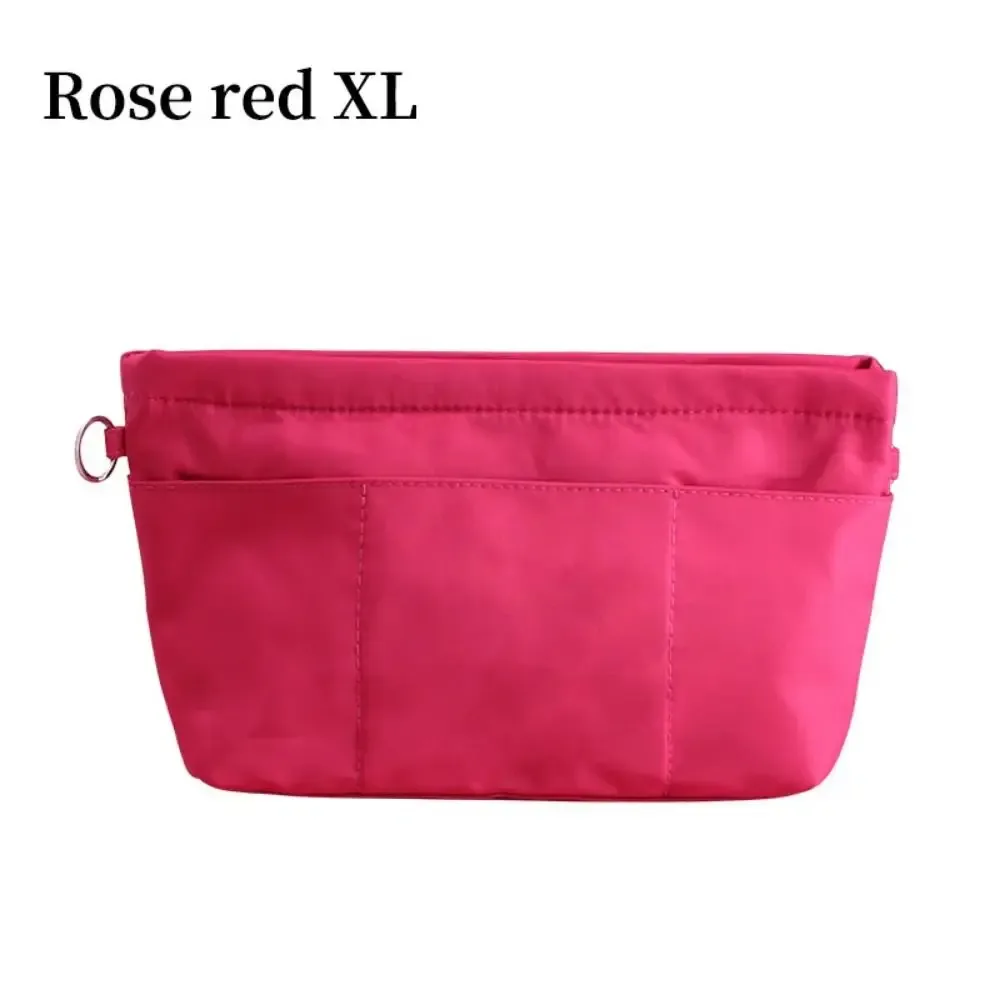 pochette à cosmétiques en feutre, 1 pièce, sac de rangement portable, durable, doublure multi-poches avec fermeture éclair