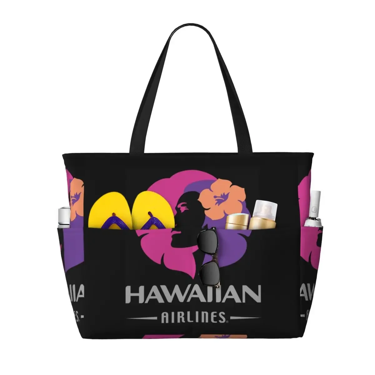 hawaiian airlines herc voyage fin du sud été vente plage sac fourre-tout yoga duffle grand sac fourre-tout femmes sac de voyage sac de fitness