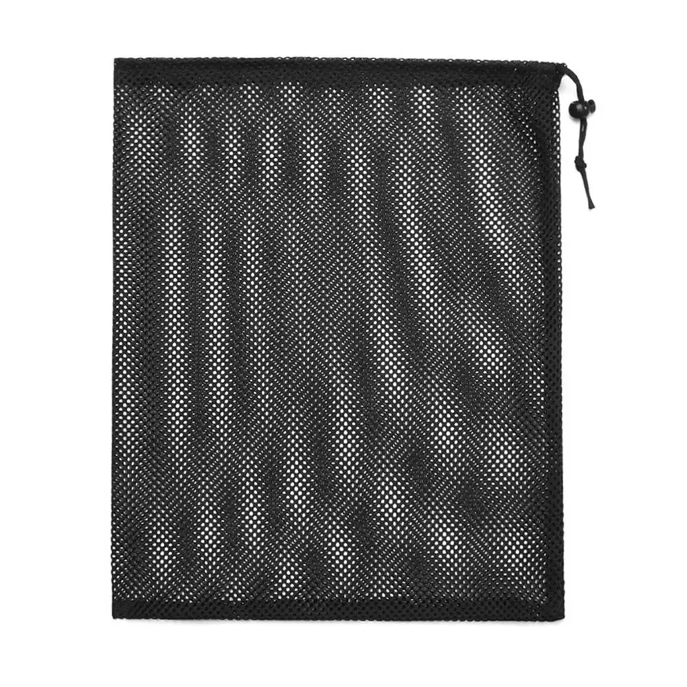 sac à linge polyvalent pour la maison en plein air, sac à cordon en maille, sac de rangement, sac de rangement