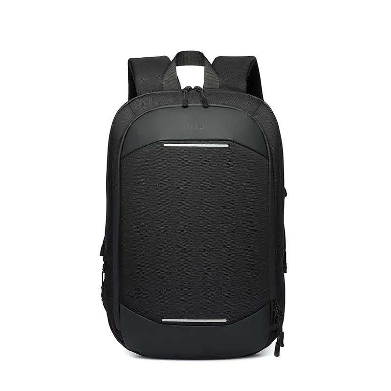 sac à dos pour ordinateur portable, sac fin pour ordinateur portable, unisexe, 14 pouces, sac à dos d'affaires simple, léger, décontracté, extensible, pour étudiants