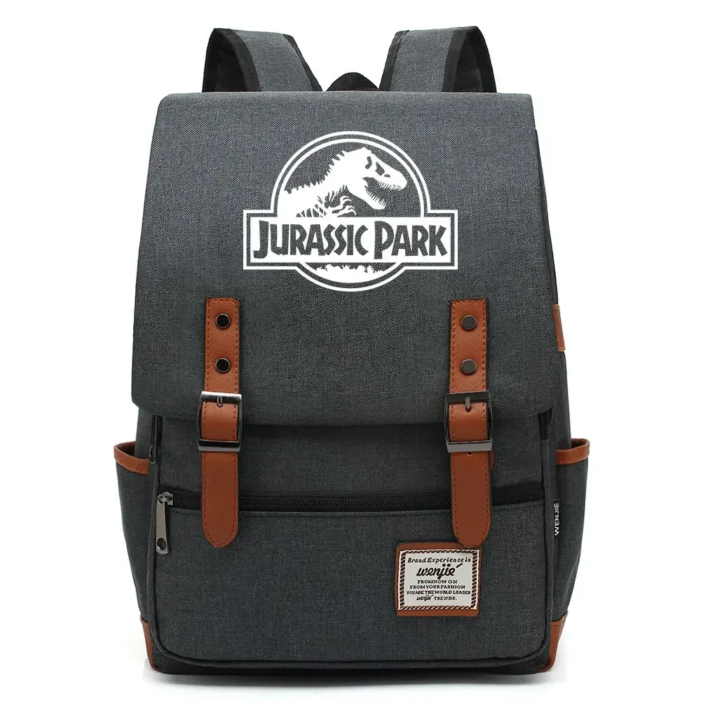 b3303 sac à dos tendance dinosaure jurassic park world avec boucle pour enfants, adolescents, étudiants, femmes et hommes