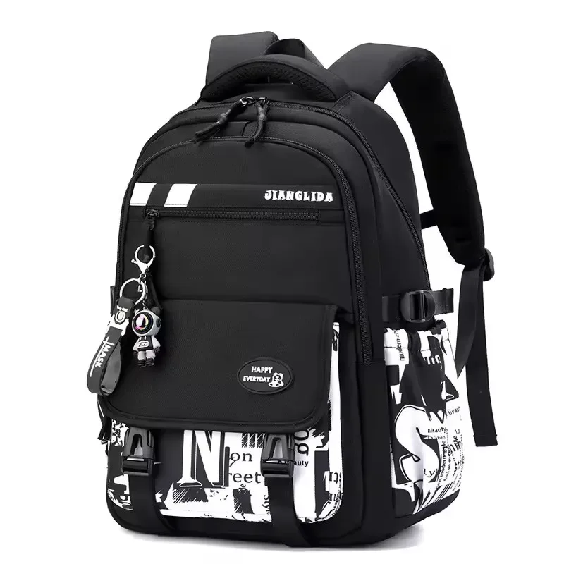 nouveau sac à dos imperméable 2026 pour homme, compatible ordinateur portable 15,6 pouces, imprimé graffiti, sac de voyage oxford pour femme, sac scolaire vintage pour homme