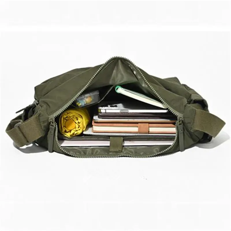 sac à bandoulière de loisirs épais de qualité supérieure, sac à bandoulière simple, sac pour ordinateur portable de grande capacité, sac de sport multi-poches pour hommes et femmes