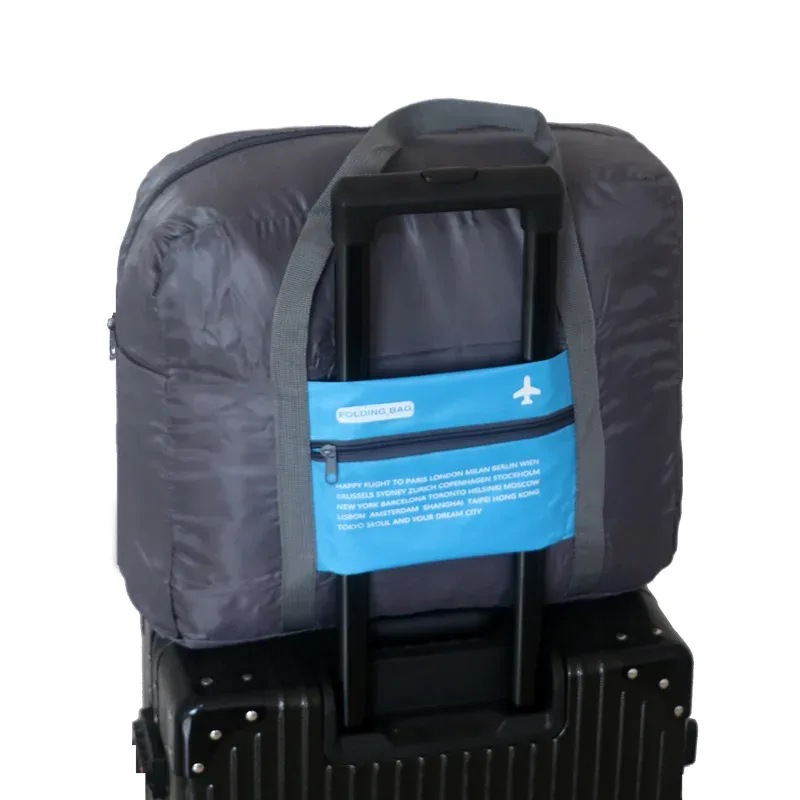 nouveau sac de voyage pliable tendance, sac à main en nylon imperméable grande capacité pour hommes et femmes
