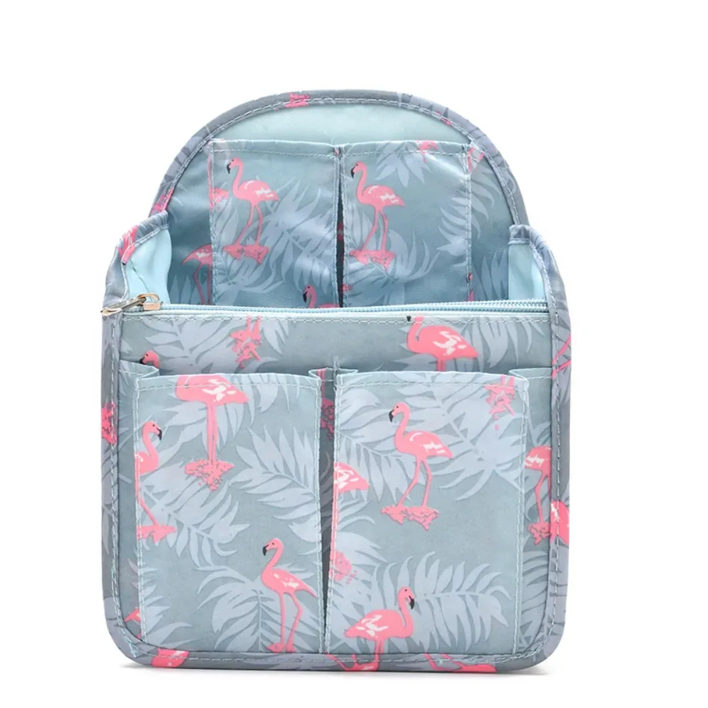 sac de rangement multi-poches pour sac à dos, doublure intérieure multifonctionnelle, sac de rangement à grande capacité avec compartiments de tri.