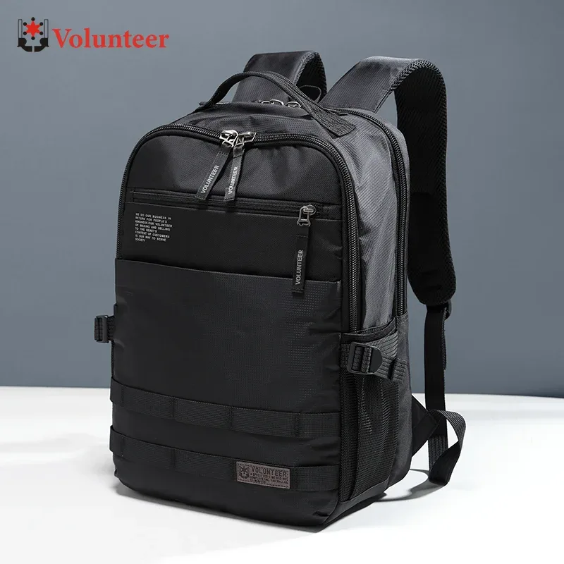volunteer sac à dos pour ordinateur portable pour hommes affaires collège école ordinateur sac voyage randonnée escalade sac à dos hommes sacs à dos 1829-07