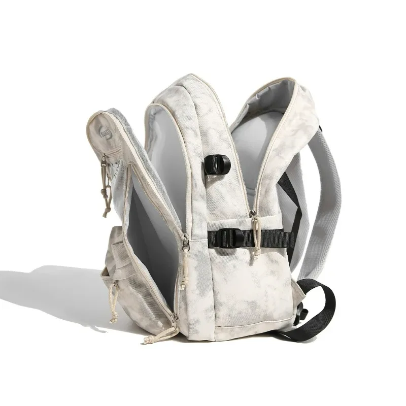 sac à dos unisexe de style coréen, grande capacité, multicouche, léger, respirant, sac d'école pour étudiants, sac à dos de voyage pour ordinateur portable