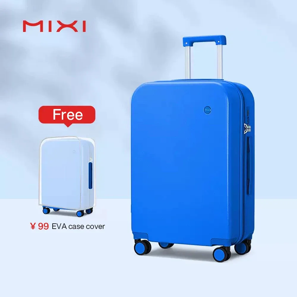 mixi design puristique bagages de voyage roue roulante rigide femmes valise hommes boîtier de chariot 16 20 continuer/grand 22 24 26 28 pouces