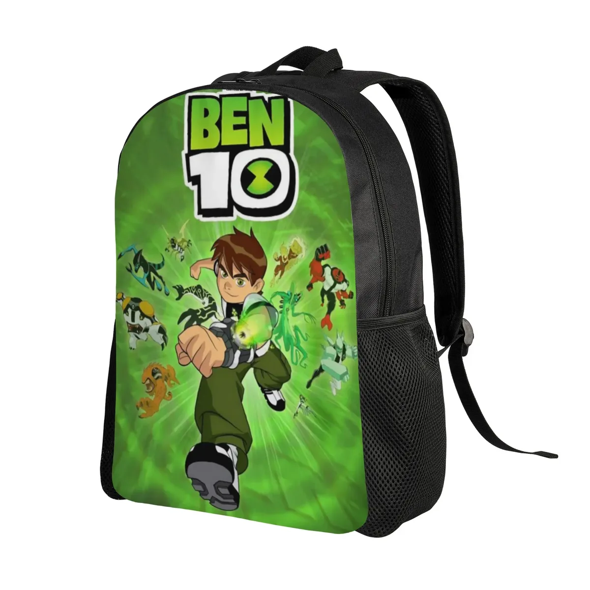 Sac à dos grande capacité Ben 10, motif dessin animé, pour la rentrée scolaire, sac à dos étudiant Ben 10