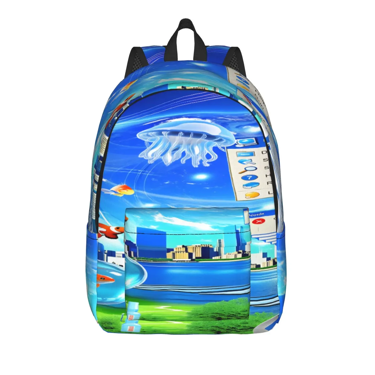 sac à dos frutiger aero, sacs à dos de sport pour garçons, grands sacs de lycée design, sac à dos élégant