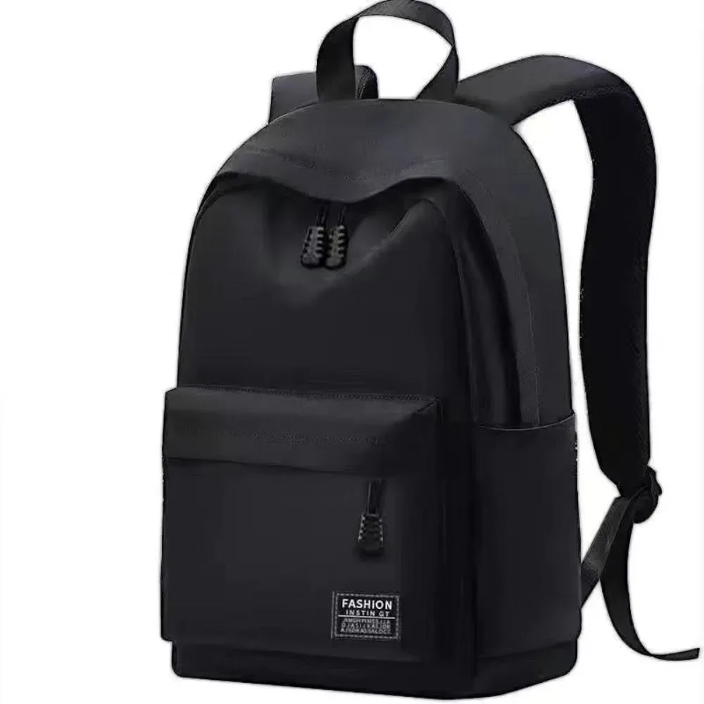 sac à dos polyvalent en tissu oxford, tendance, noir, gris, bleu, rouge, sac d'ordinateur lavable, sac de voyage 15 pouces, unisexe