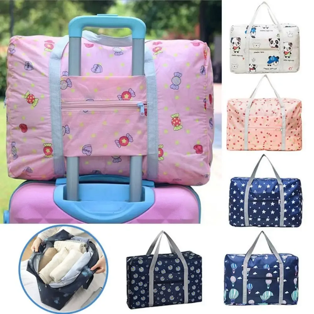 sac de voyage pliable, fourre-tout de grande capacité, sac à bagages en tissu oxford, sac de rangement de vêtements étanche