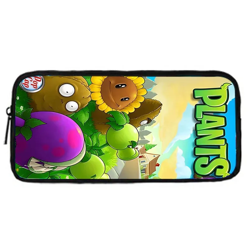 jeu chaud pour enfants pour p-plantes vs z-zombiess, sac à dos d'école avec sacs à déjeuner, sacs à crayons, sacs d'école pour garçons et filles, meilleur cadeau
