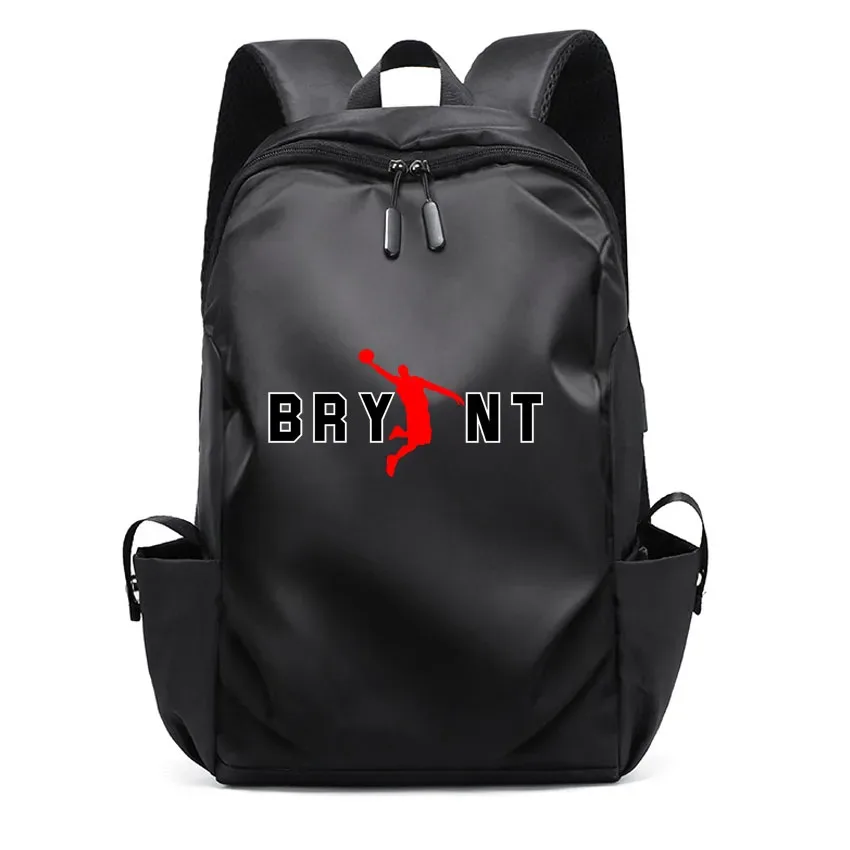 sac à dos en toile imprimée avec motif de lettre et numéro 23, sac d'école pour étudiants, sac à dos pour ordinateur portable, grande capacité, mode garçon et fille, albanes