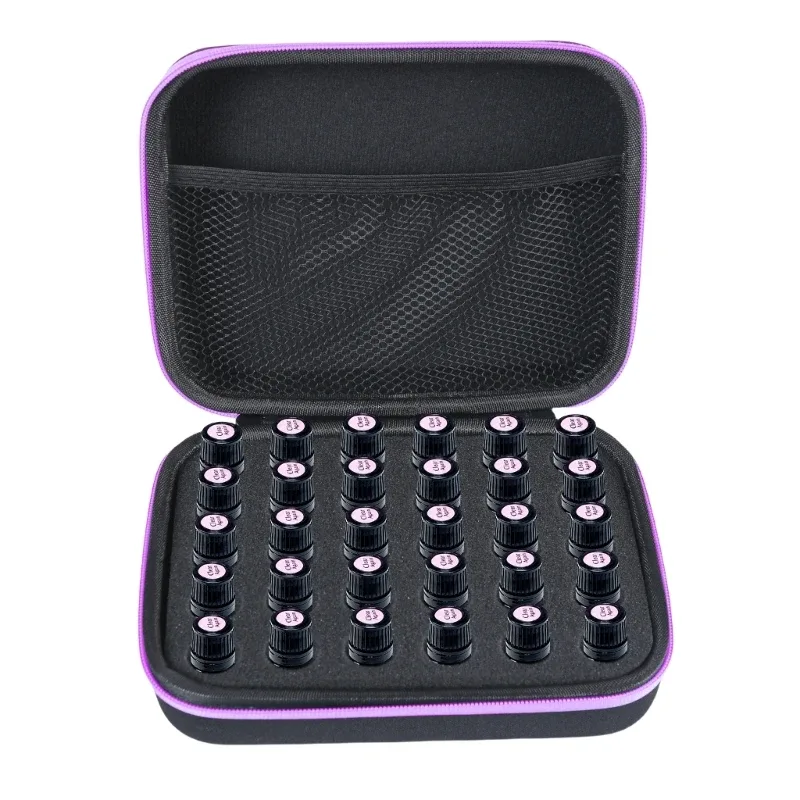 porte-huiles essentielles compacte, étui pour bouteilles 5 à 10ml, organisateur stockage