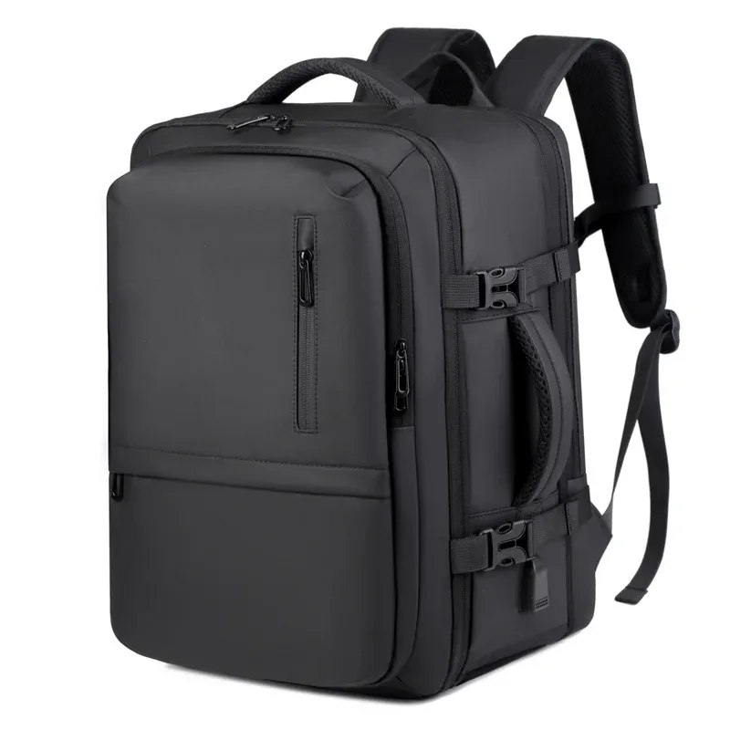 sac à dos décontracté pour affaires 40l, sacoche pour ordinateur, grande capacité, résistant à l'eau, sac à dos de voyage extensible avec port de charge usb