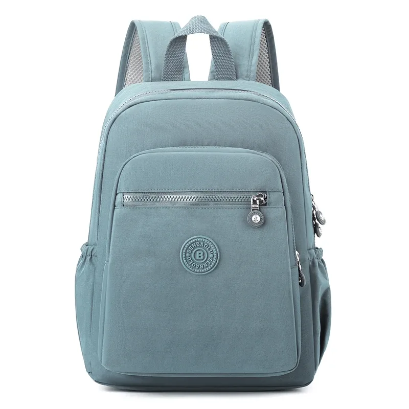 sac à dos en tissu de haute qualité pour femmes, sac à dos décontracté pour femme, sac à dos de voyage pour filles, grande capacité, mode