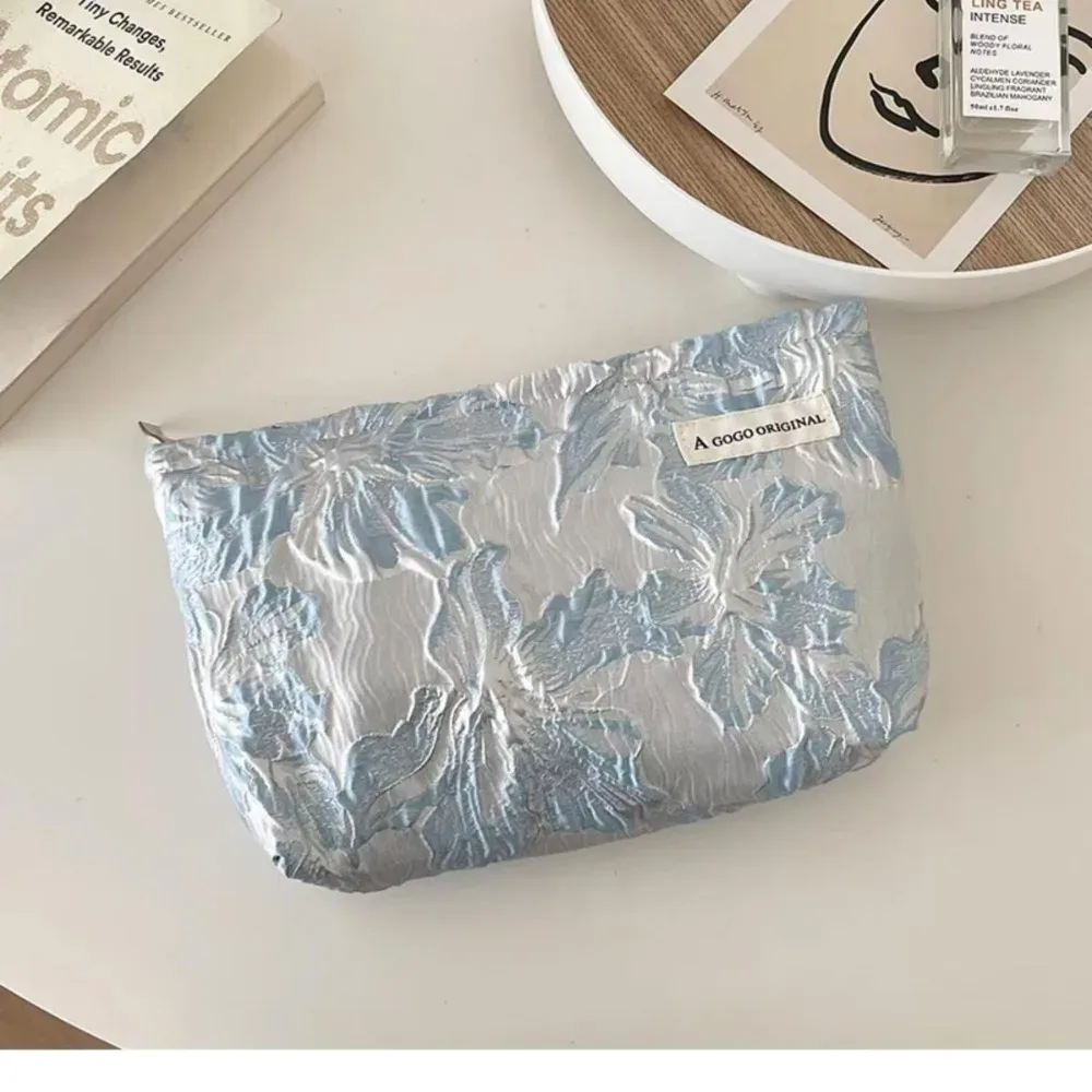 Nouvelle trousse de maquillage à motif floral, grande capacité, trousse à cosmétiques multifonctionnelle, organiseur de cosmétiques, voyage
