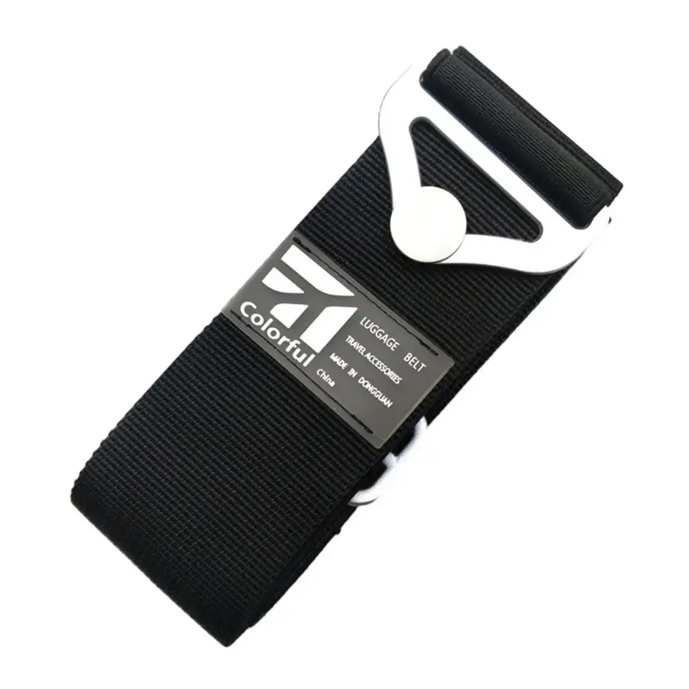 sangle de bagage antivol réglable, ceinture d'emballage, serrure sécurisée, accessoires de valise de voyage
