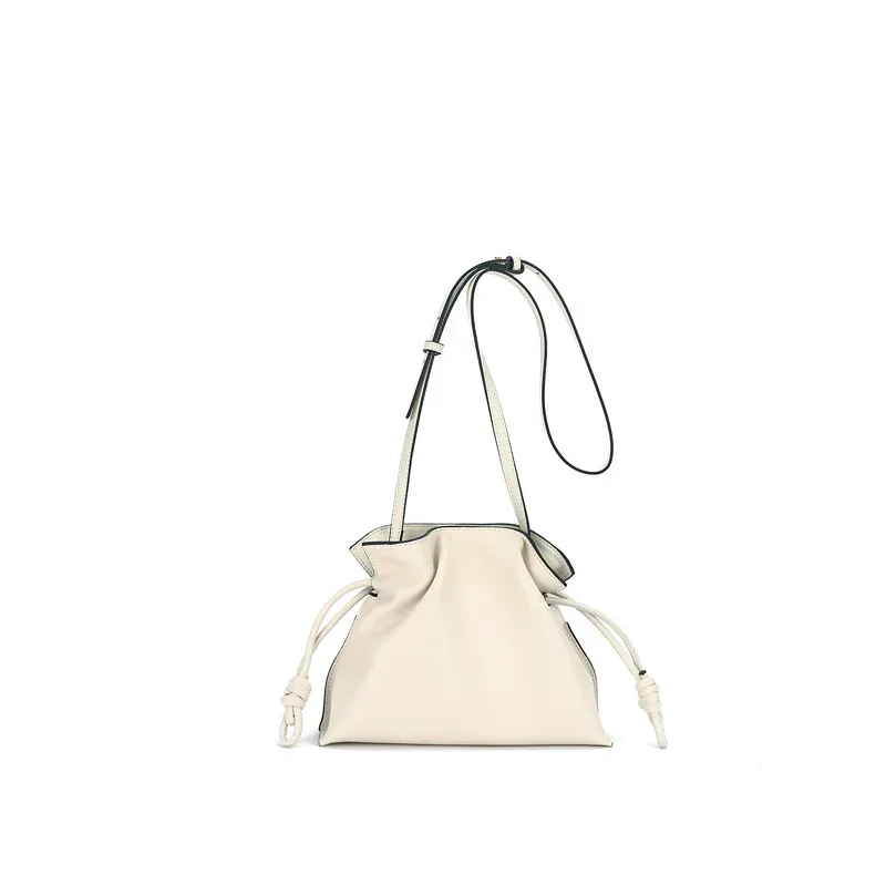 mendy en cuir véritable hobo haute qualité femmes sacs à bandoulière dame mode classique sac à main cordon mini seau sacs à bandoulière