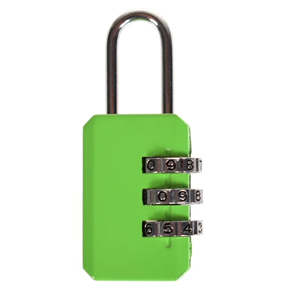 petit cadenas chic de haute qualité, valise pratique, sécurité des bagages, verrouillage par mot de passe, combinaison à 3 chiffres, accessoires de voyage