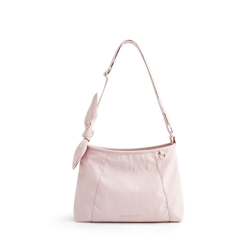 bagsmart sac bandoulière grande capacité pour femme, sac à main décontracté, sac de voyage étanche, sac à bandoulière multifonction pour la nuit