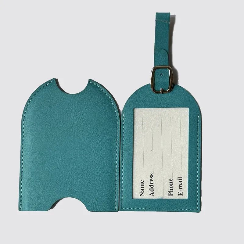 étiquette de bagage avec initiales personnalisées, logo personnalisé, lettre pour hommes et femmes, nom de valise, étiquettes d'avion en pu, accessoires de voyage