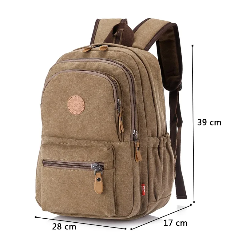 nouvelle mode vintage homme sac à dos voyage cartable hommes sacs à dos hommes grande capacité sac à dos épaule sacs d'école