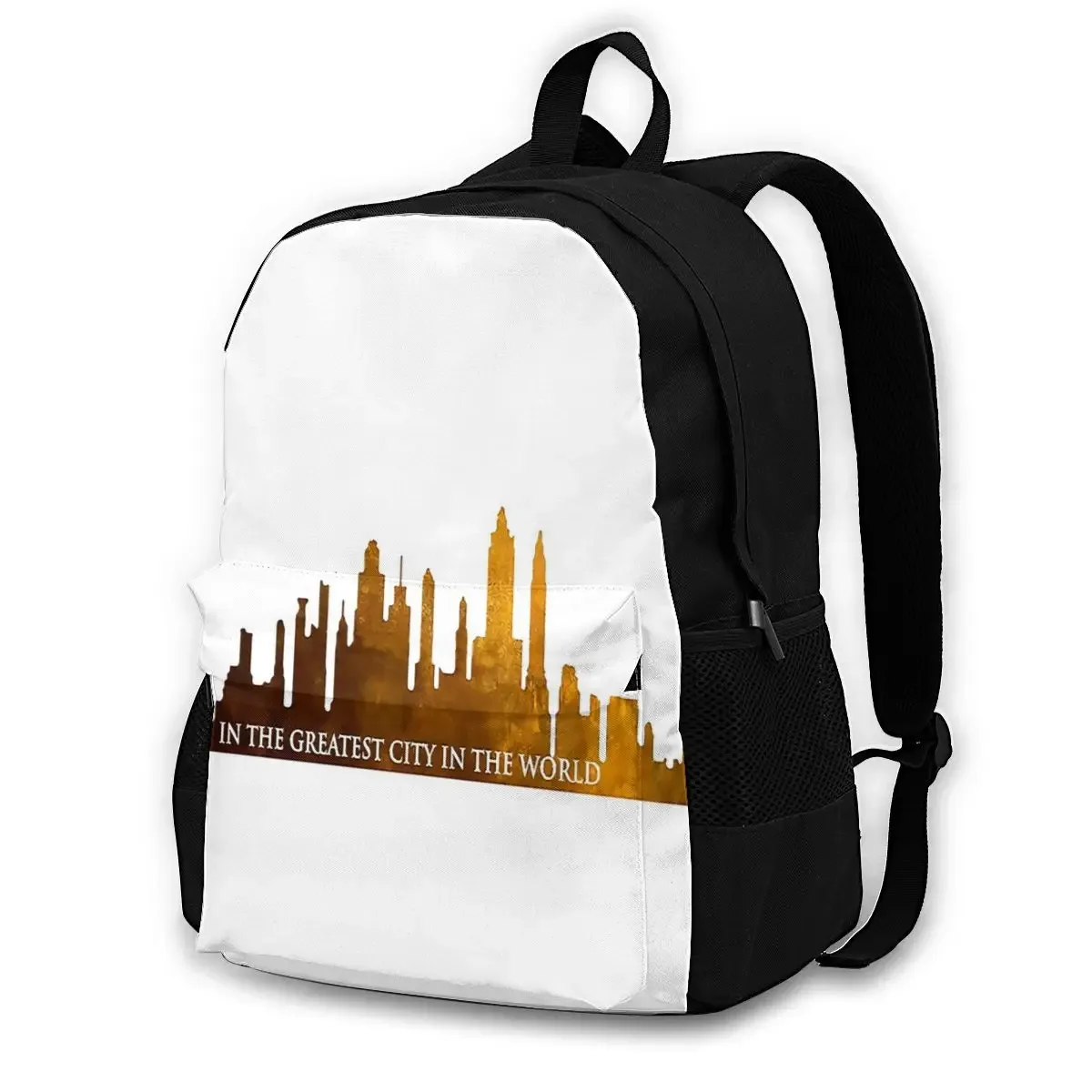 grand sac à dos musical en polyester pour jeune, joli sac de voyage pour jeune