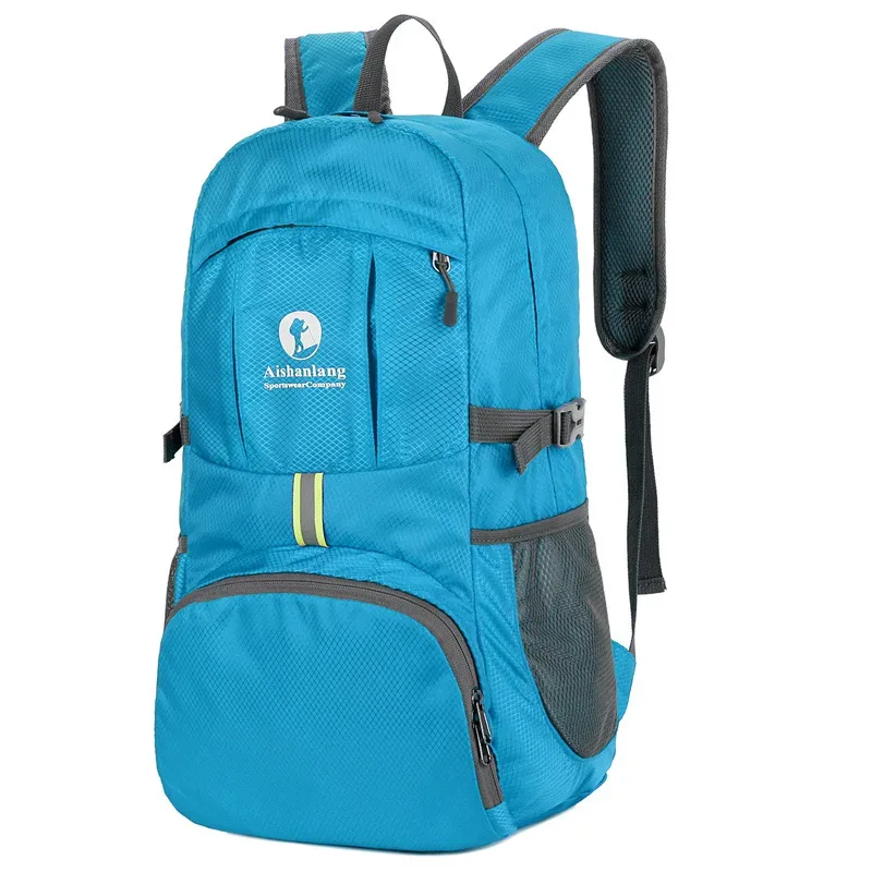 sac à dos pliable ultraléger pour hommes et femmes, sac de voyage léger, sac de jour pliable, extérieur, 30l