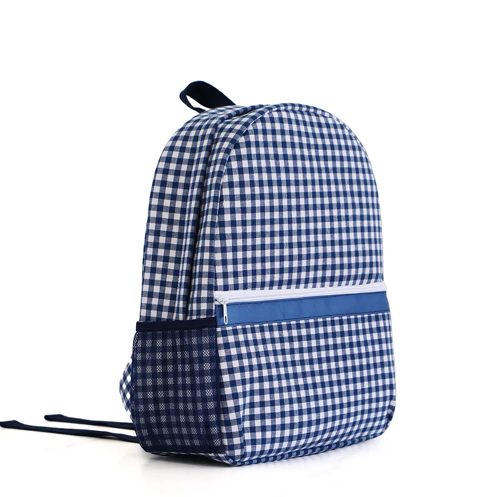 sac à dos scolaire pour tout-petits, sac à dos mignon à carreaux pour filles, enfants, 12 pouces pour la maternelle, 15 pouces pour les adolescents du secondaire