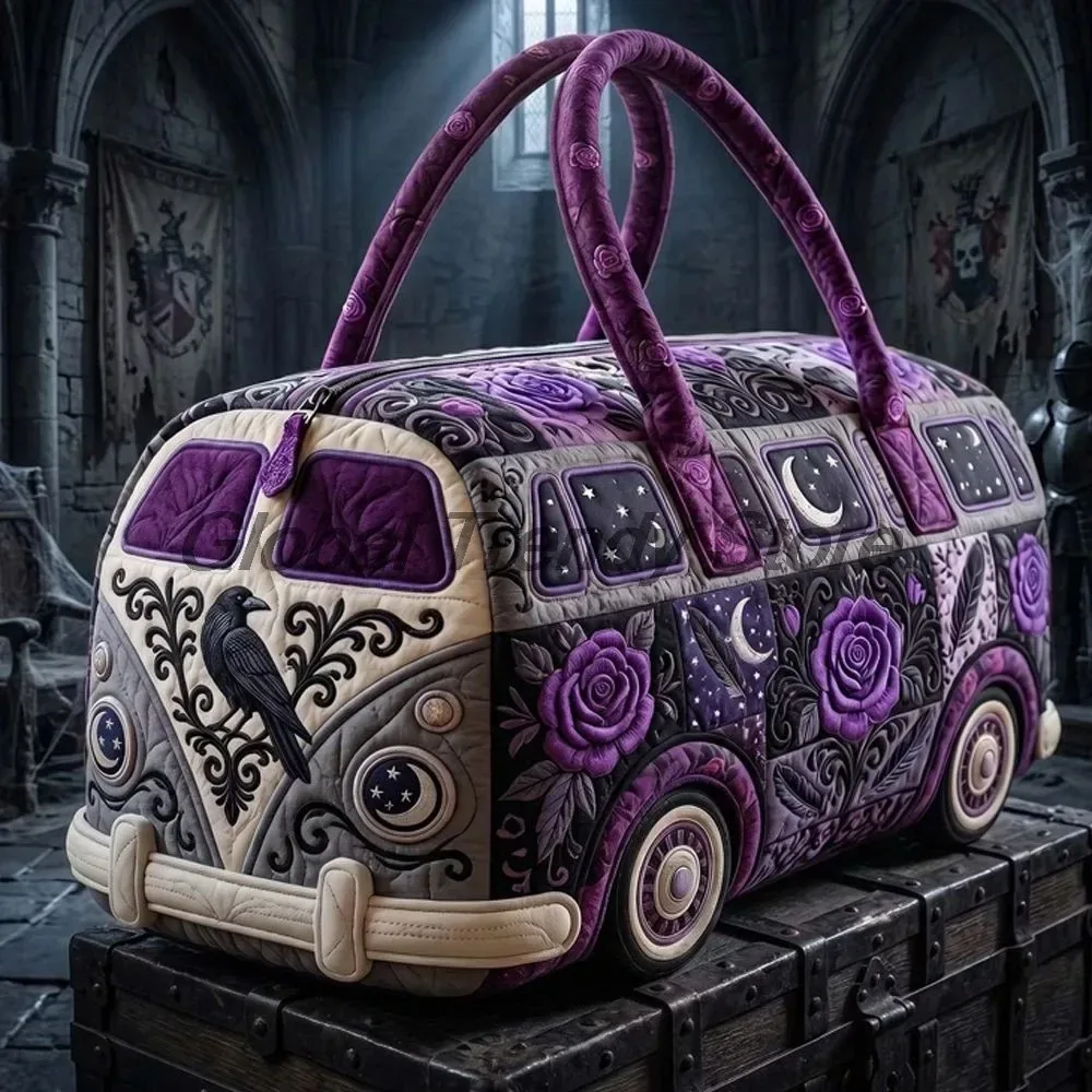sac à dos matelassé de style gothique pour halloween, idéal pour les activités de plein air, sac de voyage avec une grande capacité, style décontracté et original pour les fêtes.