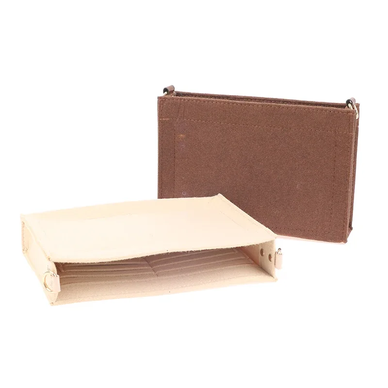 19 26 sac sac à main insérer organisateur avec anneau en d trousse de toilette 26 organisateur de luxe avec chaîne sac de maquillage insérer pour pochette de toilette