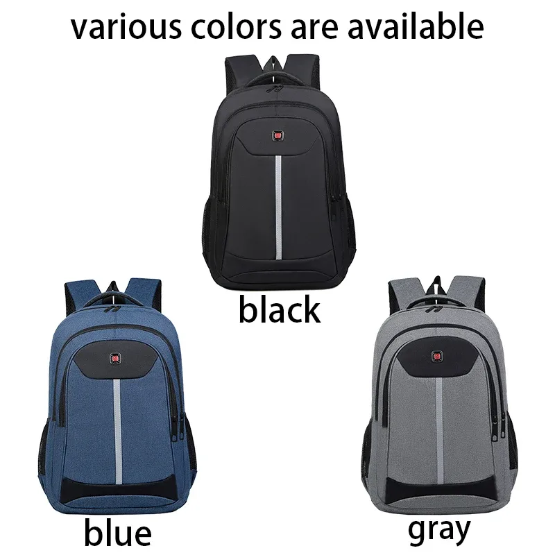 sac à dos oxford résistant à l'usure, sac pour ordinateur portable à grande capacité avec plusieurs fermetures éclair pour hommes et femmes, pour le travail, l'école et les activités de plein air