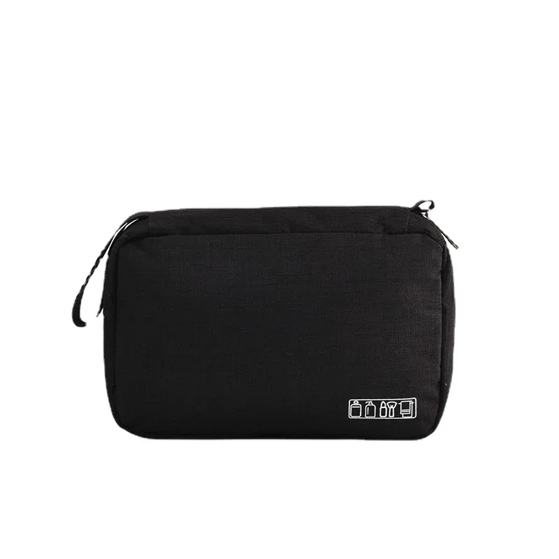 sac à cosmétiques suspendu pour hommes et femmes, organisateur de voyage multifonction, pochette de rangement de toilette et de maquillage, trousse de maquillage pliante pour esthéticienne