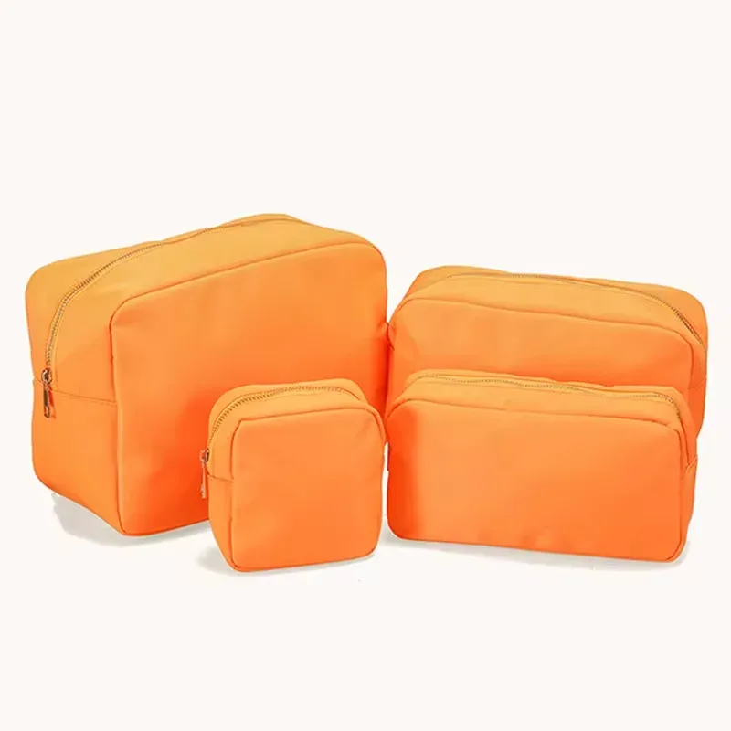 trousse cosmétique violette personnalisée, sac en nylon de maquillage, poudres personnalisées, patch chenille, grand étui de voyage, trousse de toilette, cadeau de mariée, taille xl